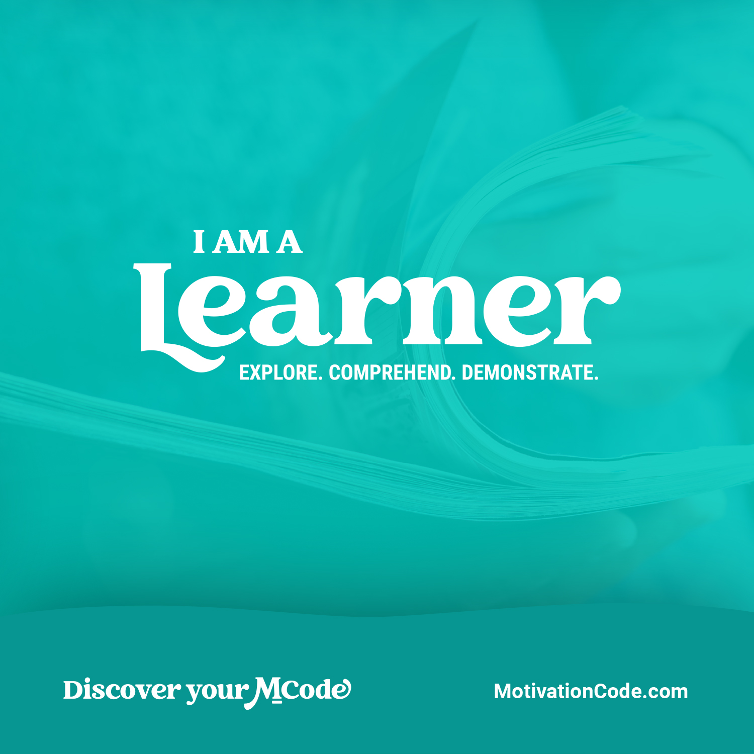 MCode Learner image you can download and share on social media