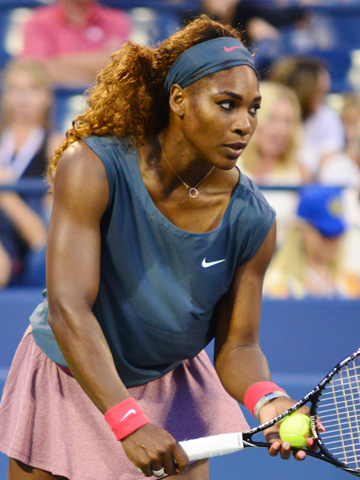 Serena Williams, Edwin Martinez from The Bronx, Creative Commons Attribution 2.0 via Wikimedia Commons